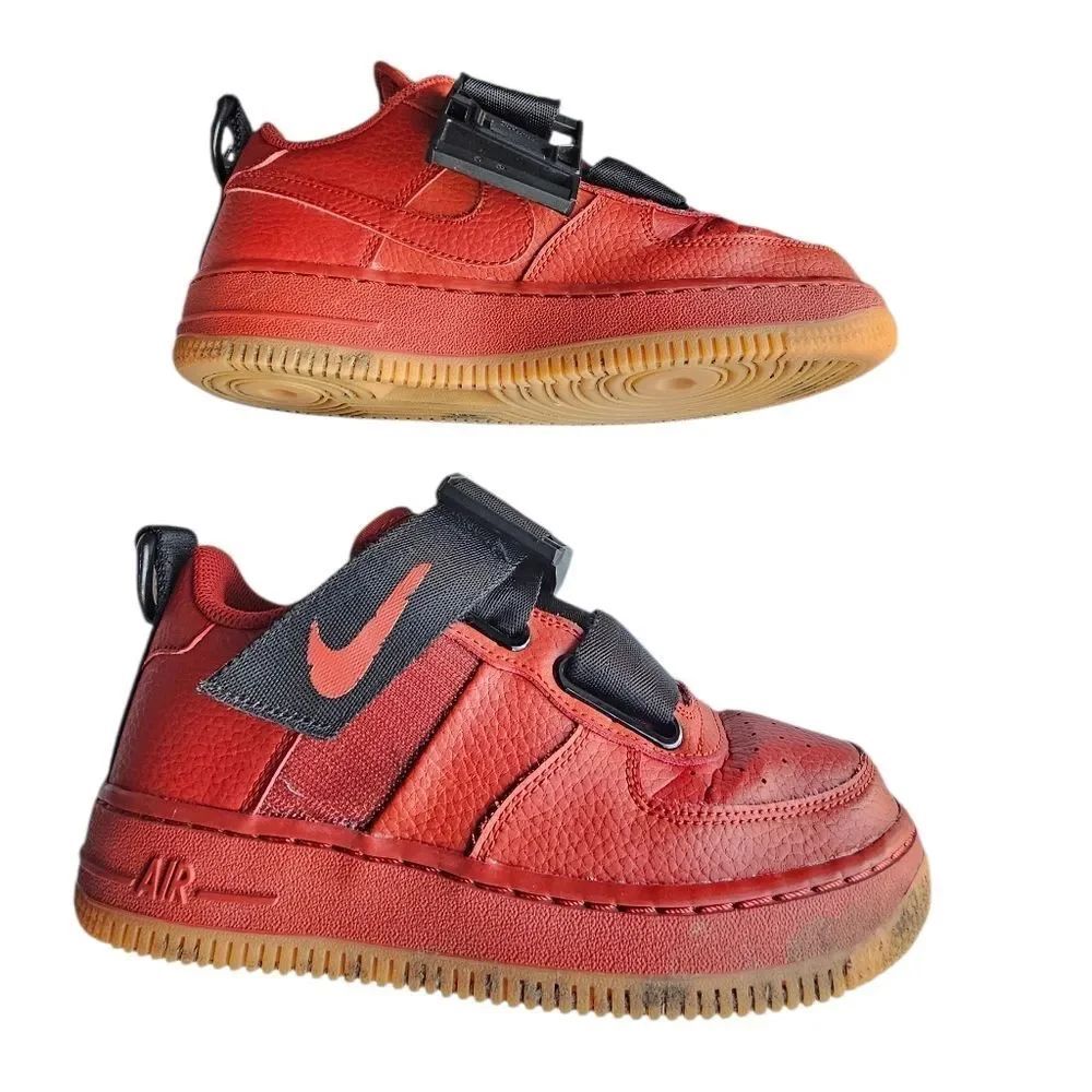 Nike Air Force 1 Utility GS 'Dune - 4Y - Picture 3 of 5